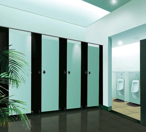 Vách ngăn vệ sinh compact 